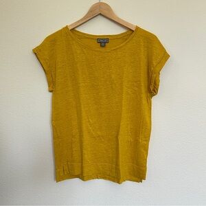 Point Sur Linen Cap Sleeve Boxy Tee